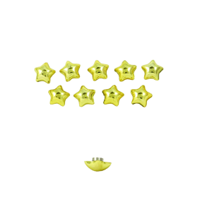 Magneetjes Sterretjes Goud 10 Stuks Met Sterke Neodymium Magneet Met Houdkracht Tot 87 Gram Voor Notities Removebg
