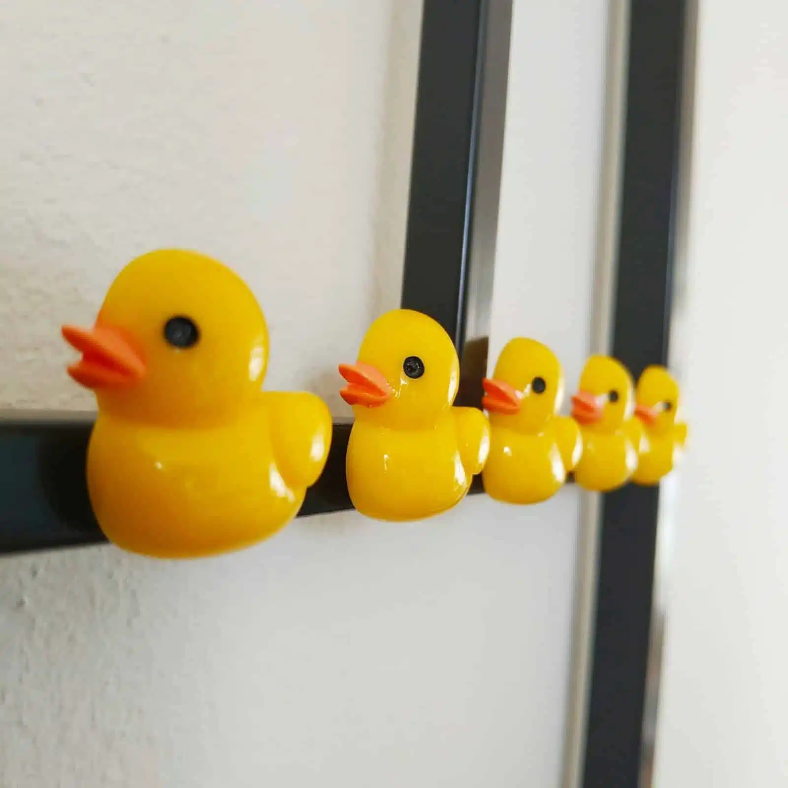 Badeendjes als magneetjes voor op je planbord of magneetbord. Snel in huis!