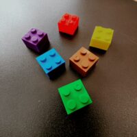 Bricks magneten - Lego magneetjes (zes stuks) 3 Bricks magneten - Lego magneten (zes stuks)