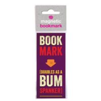 Magnetische boekenlegger met tekst