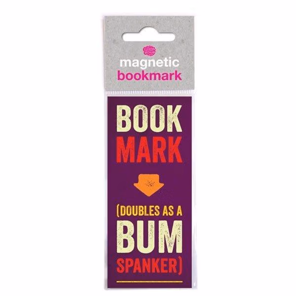 Magnetische boekenlegger met tekst