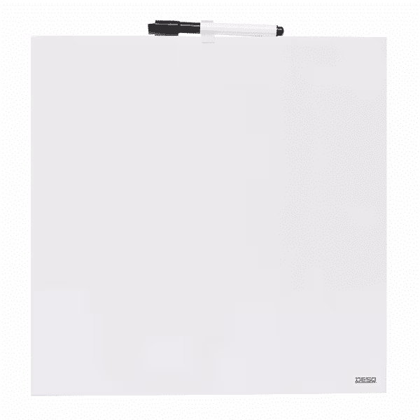 Randloos whiteboard 35x35mm van Desq