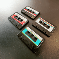Koelkastmagneet Cassettebandjes Retro