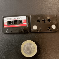 Koelkastmagneet Cassettebandjes Retro