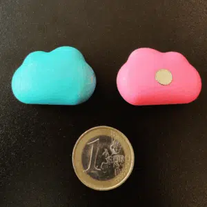 Koelkastmagneet Wolkjes 6 stuks 4 Koelkastmagneet Wolkjes 6 stuks