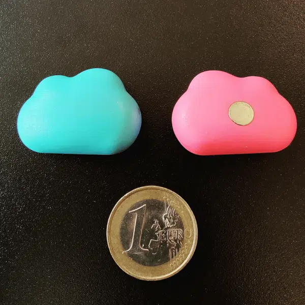 Koelkastmagneet Wolkjes 6 stuks