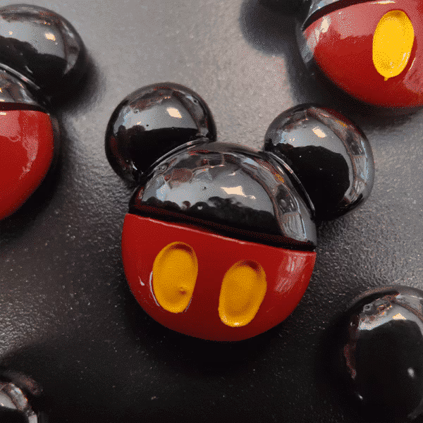 Koelkastmagneetjes in de vorm van het hoofd van Mickey Mouse met een sterk Neodymium magneetje