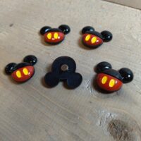 Koelkastmagneten Mickey met Neodymium magneetjes