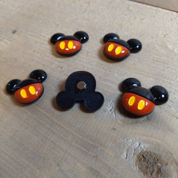 Koelkastmagneten Mickey met Neodymium magneetjes
