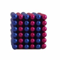 Neocube magneetballetjes Blauw/Roze 5mm 216 stuks 2 Magneet balletjes in kleuren blauw en roze als kogelmagneetjes