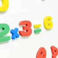 Magnetische cijfers voor kinderen in leuke kleuren