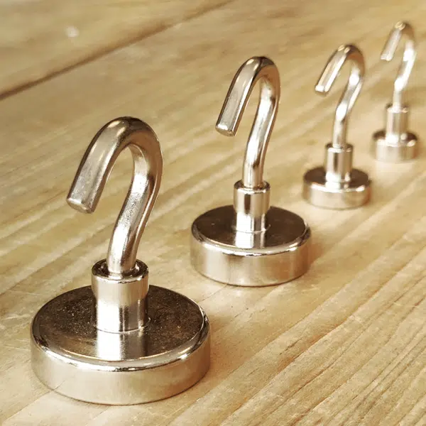 Magneet haak met ruimere boog