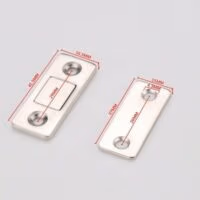 Magneet slotje (voor kastdeur etc.) 3 Maten van een magneet slotje