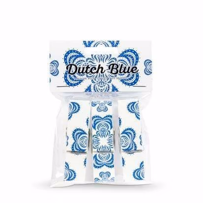 Drie magneetknijpers in Delfts Blauw thema