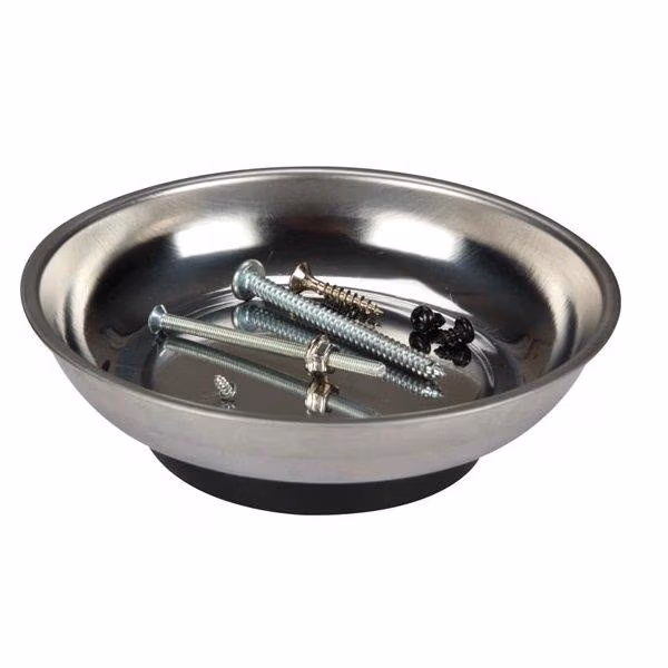 Magnetisch bakje Ø 10 cm 1 Magnetisch bakje voor schroeven en spijkers