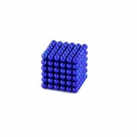 Neocube magneetballetjes Blauw 5mm 216 stuks 2 Neocube magneetballetjes in kleur donker blauw