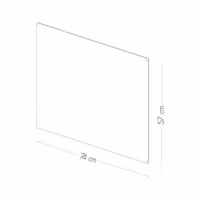 Magneetbord van KalaMitica 74 x 57 cm wit