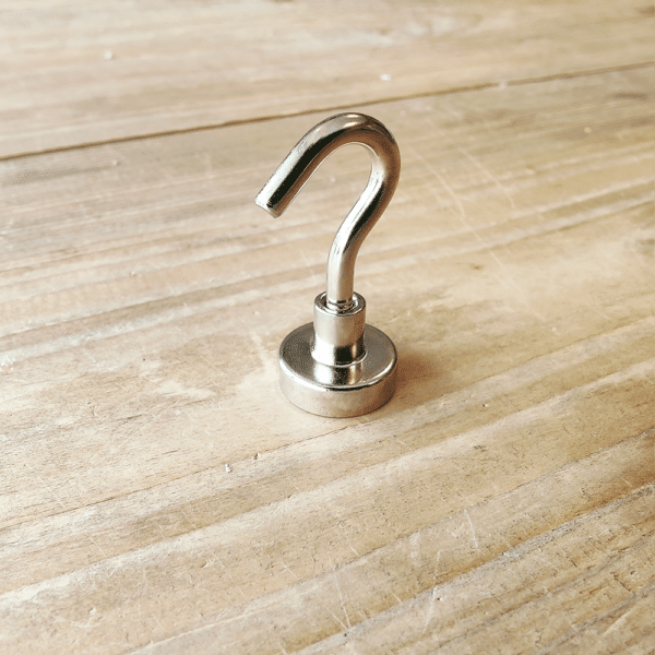 Magnetische krans hanger voor voordeur, magnetische haken zware magneethaak, kranshaak kranshouder voor metalen deur (1 stuks