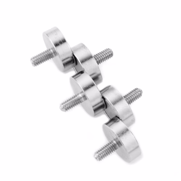 Potmagneten 16 mm met schroefdraad