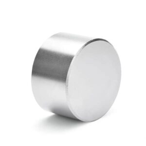 Supermagneet Neodymium N52 50 x 30 mm (Houdkracht 94 kilo) 2 Grote ronde Neodymium supermagneet