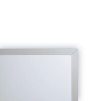 Magnetisch whiteboard 40 x 60 cm 4 Aluminium rand van een whiteboard