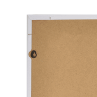 Whiteboard weekplanner (Engels) 35 x 35 cm 4 De afwerking aan de achterzijde van een frameless whiteboard