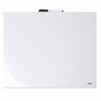 White board zonder rand 40 x 50 cm 2 Strak wit whiteboard zonder rand en met een bijpassende whiteboardstift