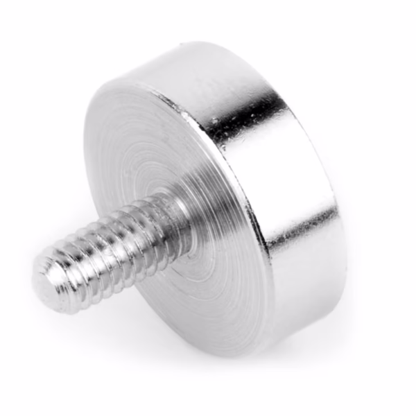 Zijkant potmagneet 16 mm met schroefdraad
