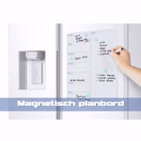Magnetische weekplanner voor koelkast 40 x 30 cm 3 magnetische weekplanner voor op metalen ondergrond met whiteboardstift