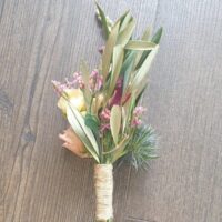 Corsagemagneten (set van 2 magneten) 4 Corsage met weggewerkte corsagemagneet