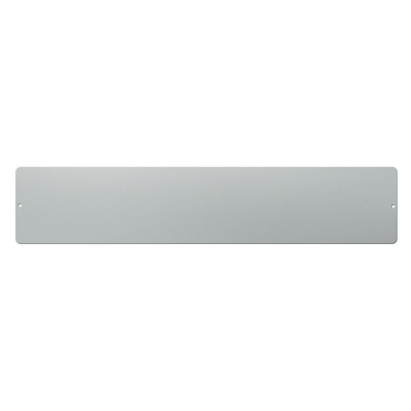 Industrieel zilver grijs magneetbord langwerpig