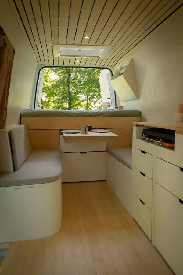Ingerichte camper