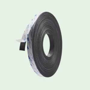 Magneetband zelfklevend (matchend) per meter (20mm) 2 Magneetband met matchende polen op een volle rol