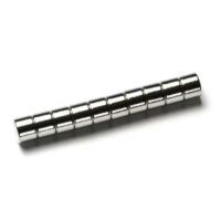 Neodymium Schijfmagneet 4 mm (trekkracht 250/420/590 gram) 6 Neodymium schijfmagneetjes 4 x 3 mm