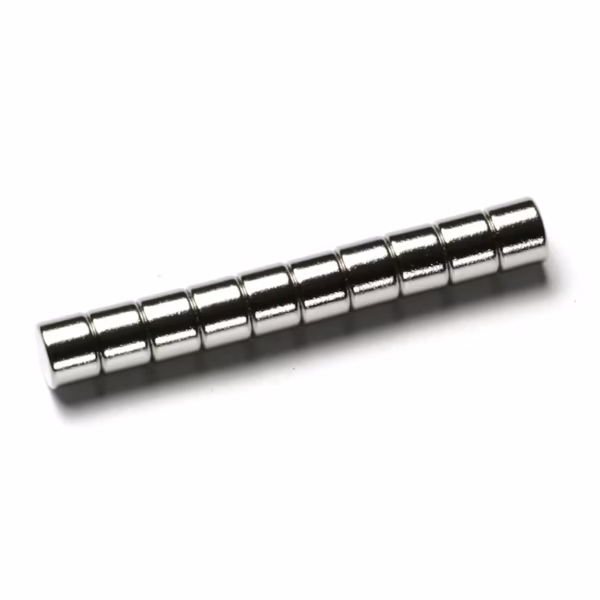 Neodymium schijfmagneetjes 4 x 3 mm