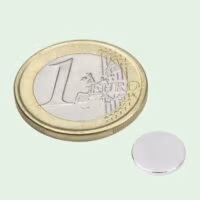 Neodymium Schijfmagneet 10 mm (trekkracht 500 gram tot 5,3 kg.) 2 Neodymium schijfmagneten 10 mm