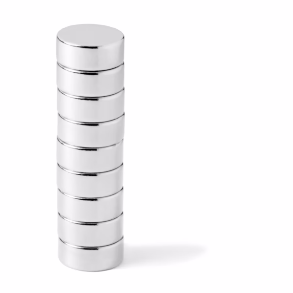 Neodymium schijfmagneten 10 x 4 mm