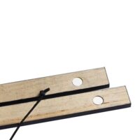 Magnetische posterhanger 60cm - diverse kleuren 4 Posterhouder donker gelakt hout met magneten