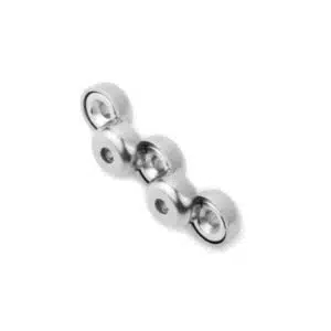 Potmagneet verzonken gat 10 mm (max trekkracht 1,3 kilo) 3 Potmagneten met verzonken gat