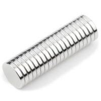Neodymium Schijfmagneet 12 mm (trekkracht 500 gram - 5,3 kg.) 3 Ronde magneten 12 x 2 mm
