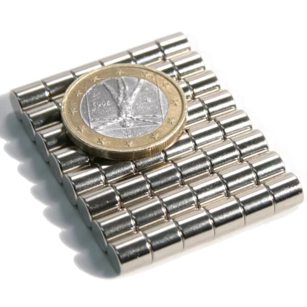 Schijfmagneetjes 6 x 6 mm