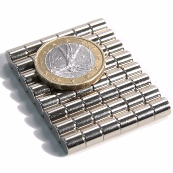 Schijfmagneetjes 6 x 6 mm