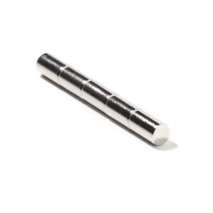Neodymium Staafmagneet 4 mm x 7 mm (max trekkracht 670 gram) 4 Staafvormige magneetjes 4 x 7 mm