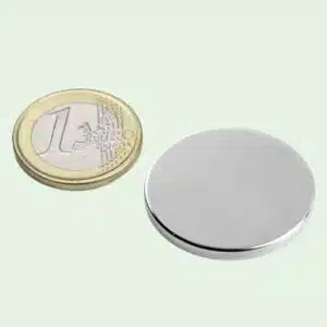 Neodymium Schijfmagneet 30 mm x 3 mm (trekkracht 6,7 kg.) 2 Neodymium schijfmagneten 30 mm