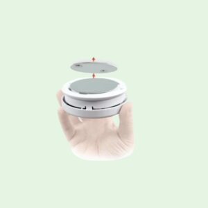 Roomelder magneet voor bevestiging van je rookmelders in huis op de daarvoor geschikte plaatsen.