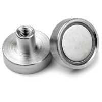 Potmagneet draadbus 16 mm M4 (max trekkracht 8 kilo) 6 Potmagneten 16mm met draadbus e1750185211113