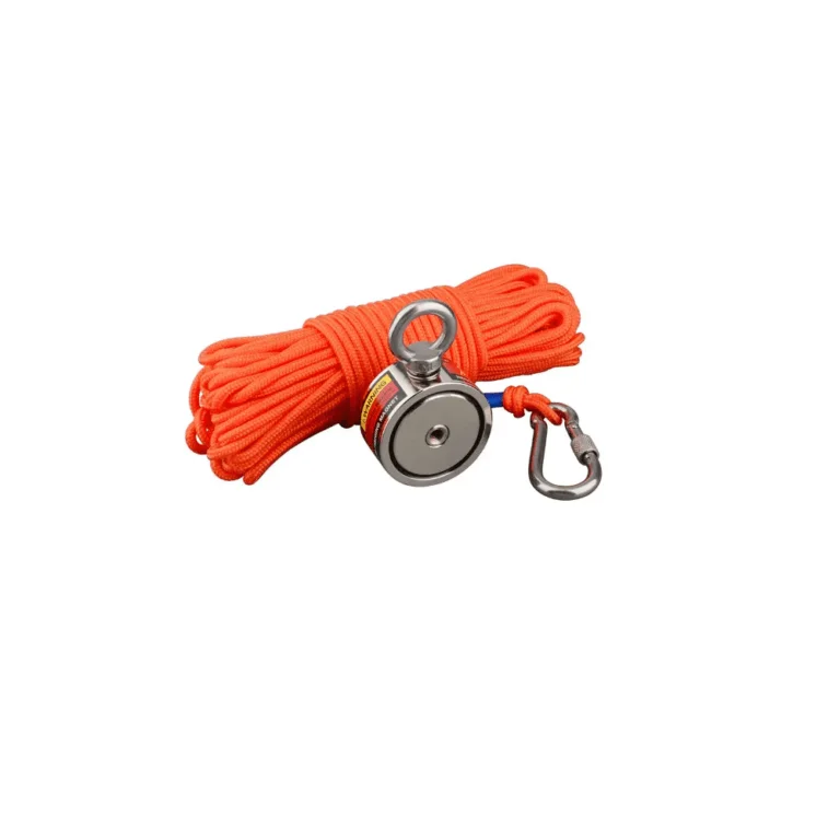Vismagneet Neodymium N52 120 kilo 2 zijdes 240 kilo totaal