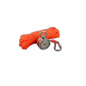 Vismagneet - 120 kg x 2 (Neodymium N52) 2 Vismagneet Neodymium N52 120 kilo 2 zijdes 240 kilo totaal translate