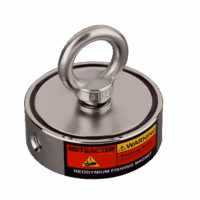 Vismagneet met een draagkracht van 250 kilo van Neodymium.