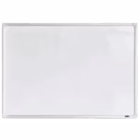 Magnetisch whiteboard 60 x 90 cm 2 Whiteboard magnetisch van gelakt staal met een rand